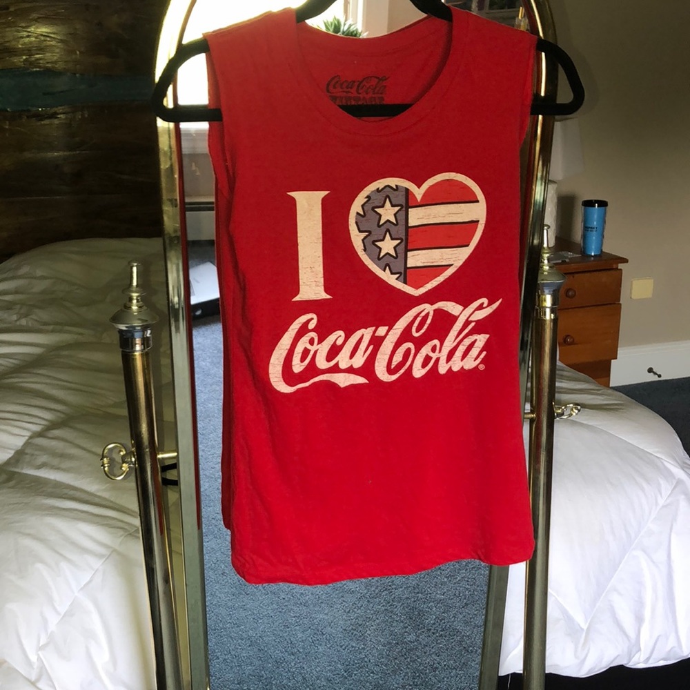 i ❤️ coca-cola tank